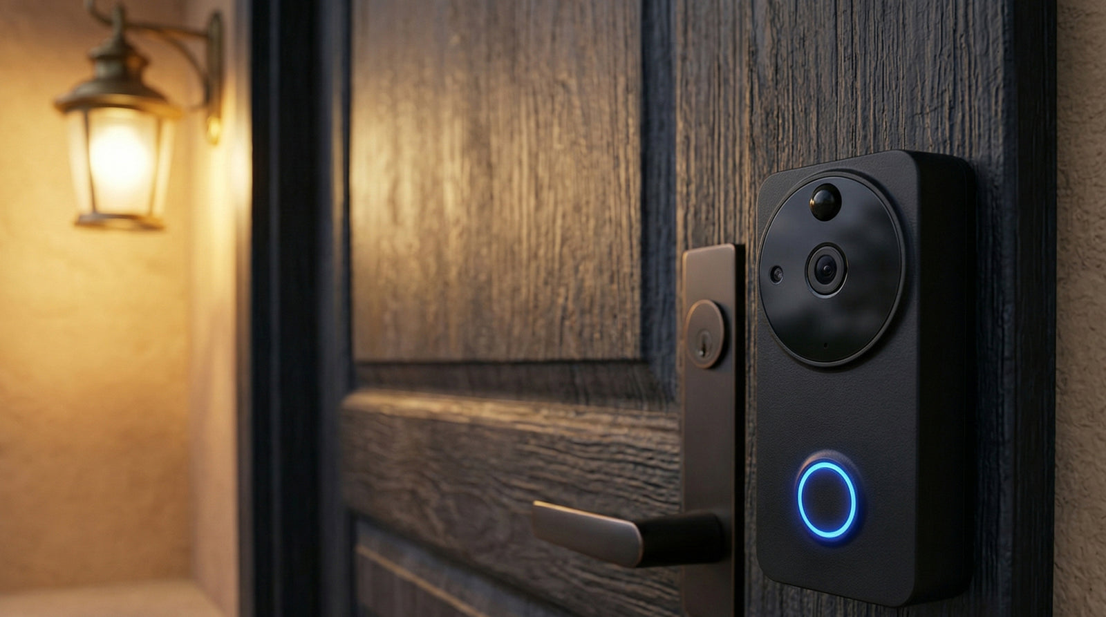 Carro Front Line Security Kit | Wireless Video Doorbell Camera & Chime Bundle (1080P, No Monthly Fees)