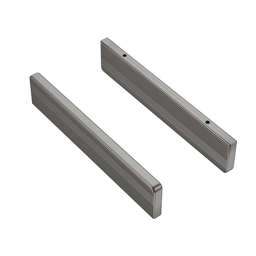 Wolf Gray Cabinet Pulls | 3.76 Inch Hole Center Handles