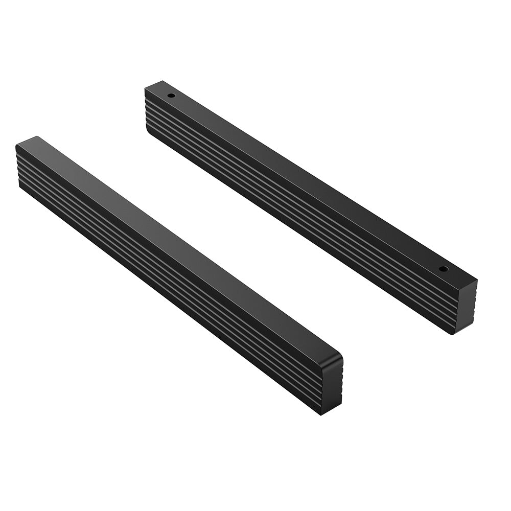 Matte Black Cabinet Pulls 6.3 Inch Hole Center