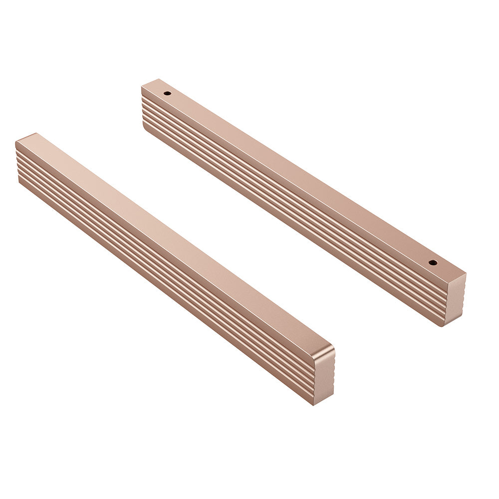 Matte Gold Cabinet Pulls, 6.3 Inch Hole Center